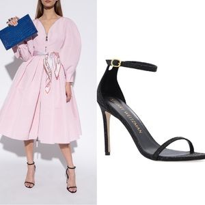 STUART WEITZMAN‘NUDISTCURVE’ HEELED SANDALS